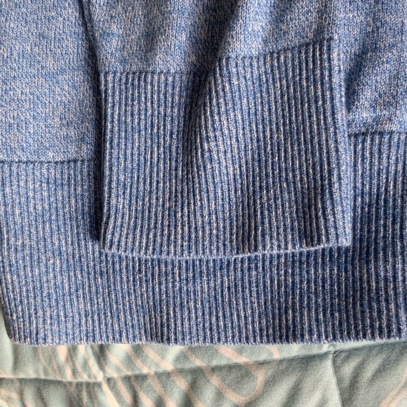 Croft & Barrow Blue Open Front Sweater XL NWT - Picture 4 of 5